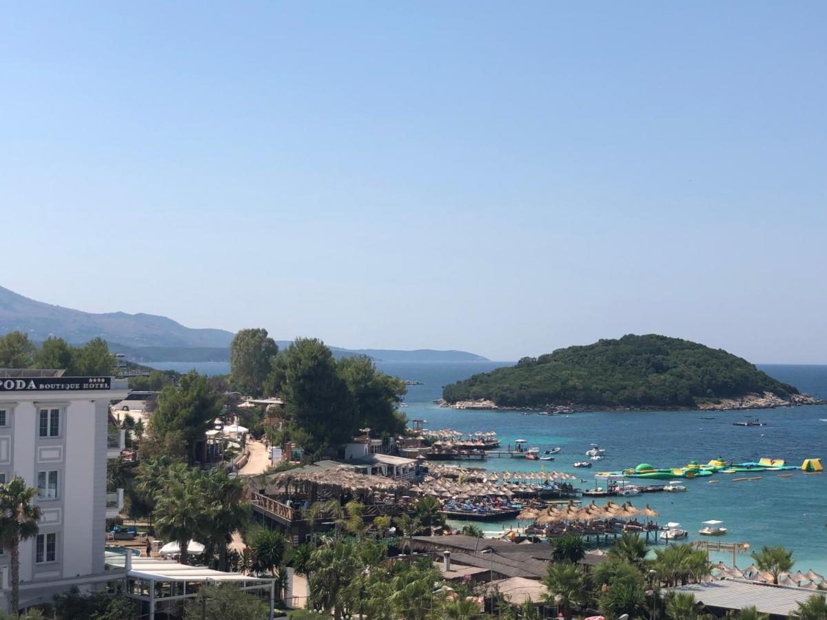 Poseidon Hotel Ksamil Exterior foto