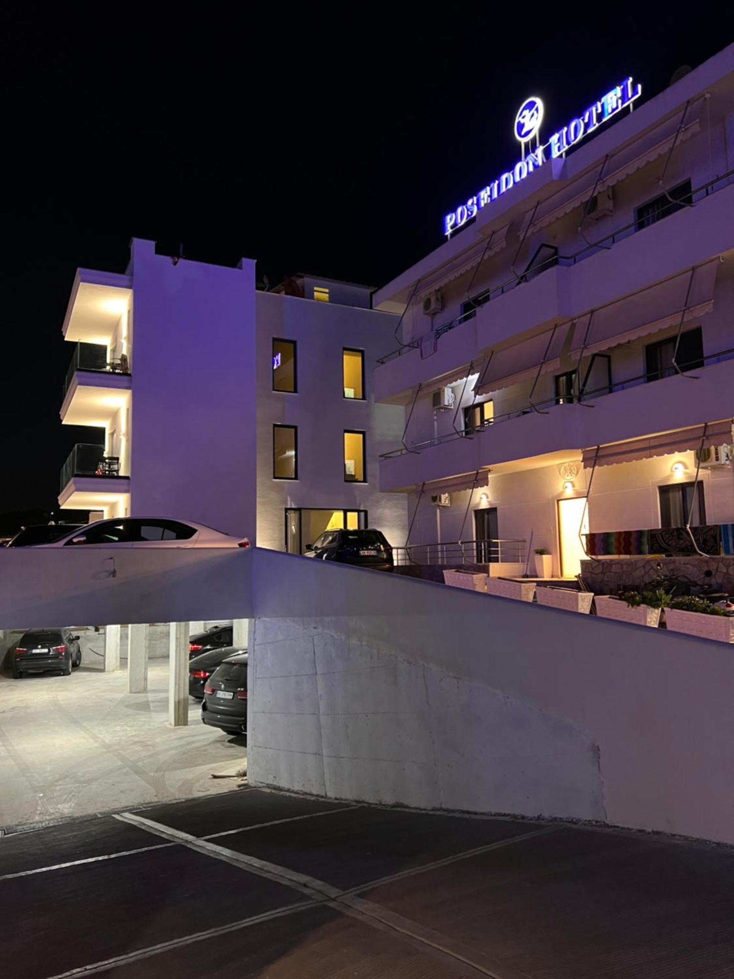 Poseidon Hotel Ksamil Exterior foto